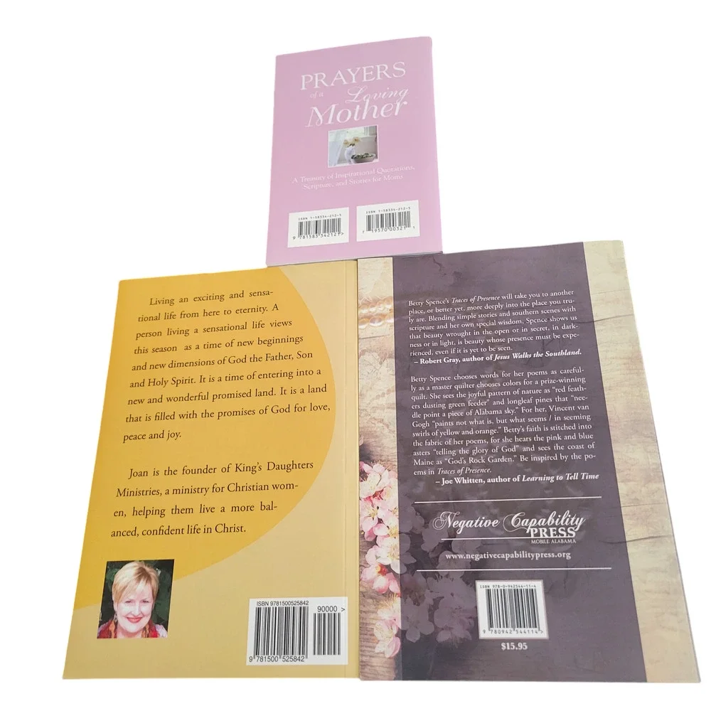 A lot of 3 Spiritual Christian Paperback Books‎ All Like New